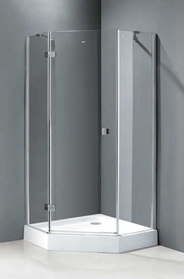 Душевой уголок Cezares Crystal P1 C Cr L