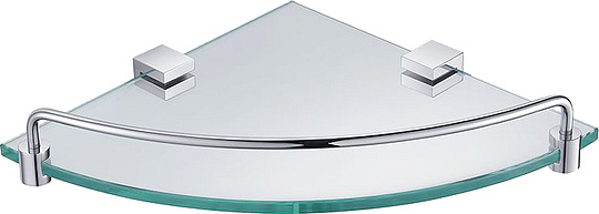 Полка в ванную стеклянная Timo Selene 10073/00 хром
