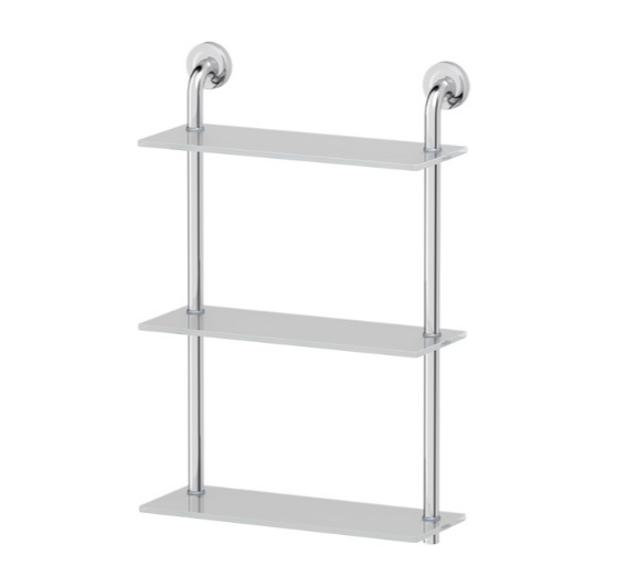 Полка Ellux Elegance ELE 041 3-х ярусная, 40 см