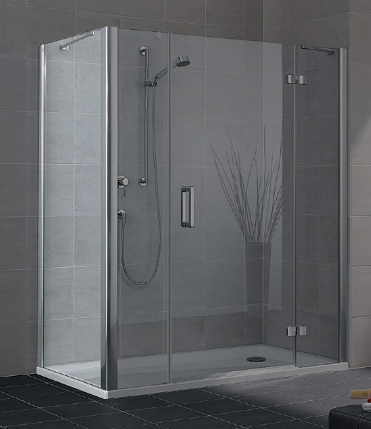 Душевая перегородка Kermi Gia XP GX UWL 08018VAK L 80 см