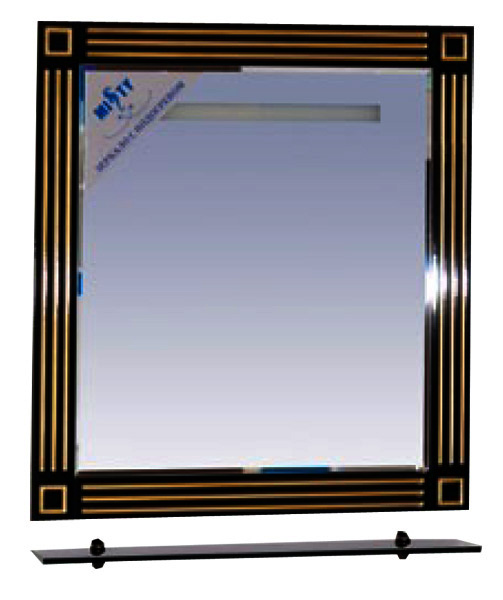 Зеркало Misty Venezia 75  черная патина