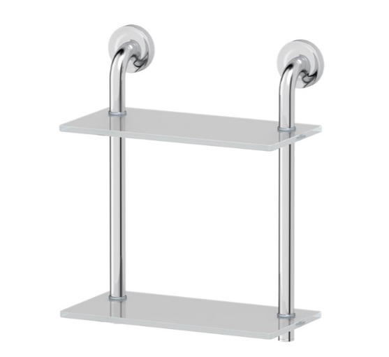 Полка Ellux Elegance ELE 034 2-х ярусная, 30 см