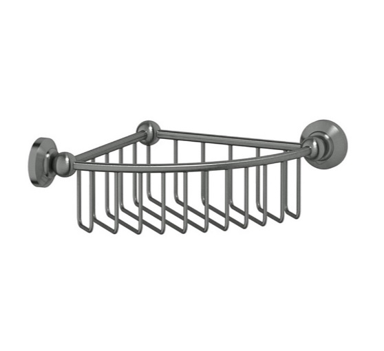 Полка 3SC Stilmar STI 408 угловая, античное серебро