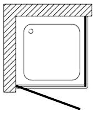 Душевой уголок Samo Classic Europa 90 см