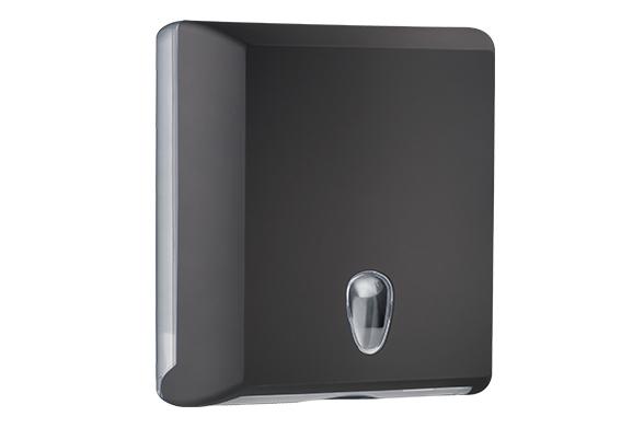 Диспенсер для бумажных полотенец Nofer Black 04031