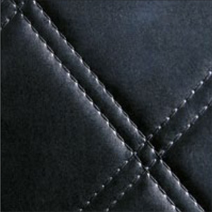 Зеркало Misty Гранд Lux 70 черно-белая кожа cristallo