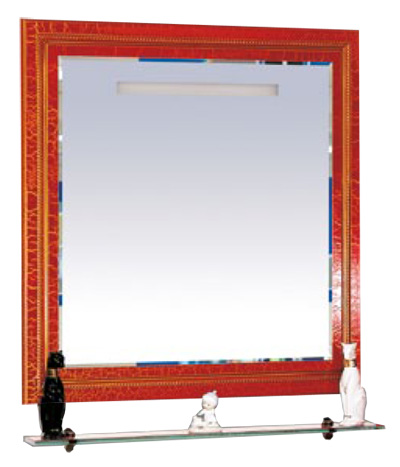 Зеркало Misty Fresko 90 красное краколет