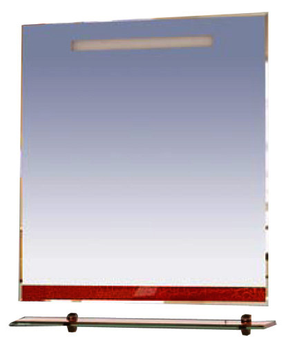 Зеркало Misty Джулия 75 красное краколет