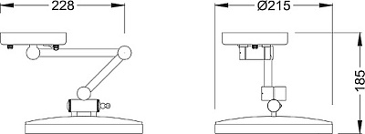 Зеркало с подсветкой Timo Nelson 150074/00 хром