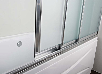 Шторка на ванну Cezares Family V3 170/140 P Cr