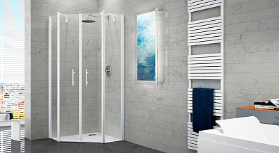 Душевой уголок Novellini Young Pentagono YOUNGP100-1K