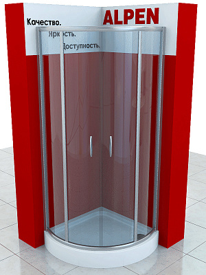 Душевая шторка ALPEN A360-90