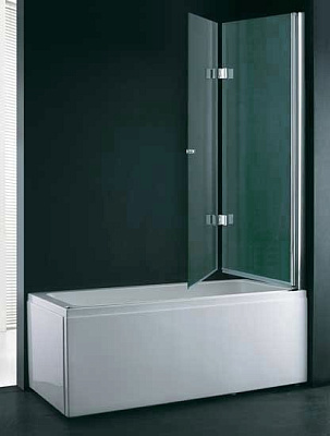 Шторка на ванну Cezares VERONA-W-V-21-120-P-Cr-R