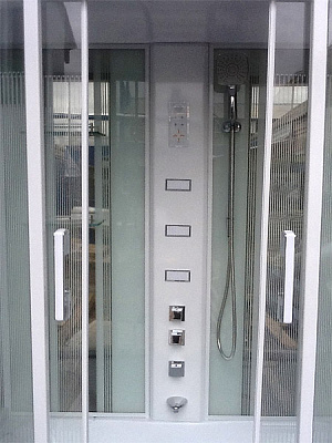 Душевой бокс Triton Альфа (стекло с мат. вставками)