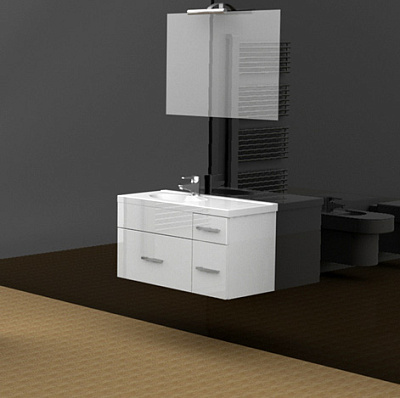 Зеркало Aquanet Данте 90