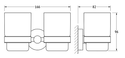 Стакан Artwelle Harmonie HAR 013