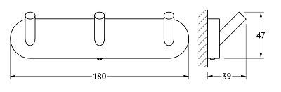 Крючок Artwelle Harmonie HAR 002