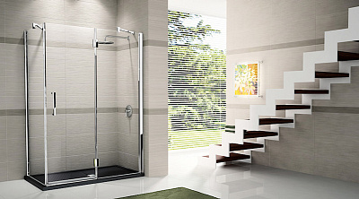 Душевой уголок Novellini Louvre 2P+F LOUVR2PF120D-1K