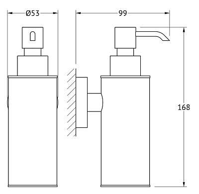 Дозатор Artwelle Harmonie HAR 016