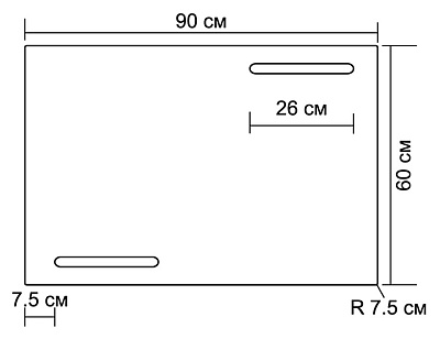 Зеркало Aquanet TH-22