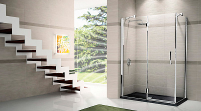 Душевой уголок Novellini Louvre 2P+F LOUVR2PF120S-1K