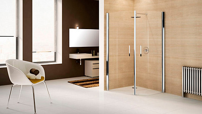 Душевой уголок Novellini Giada Pentagono GIADNP90-1K