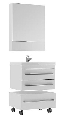 Зеркало-шкаф Aquanet Верона 58 белый