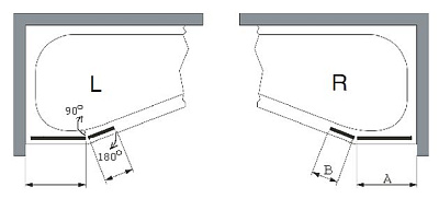 Шторка на ванну Riho SCANDIC S-500 Yukon