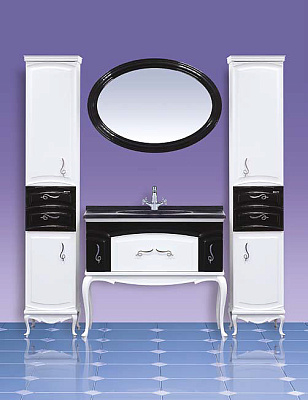 Зеркало Misty Флоренция черный