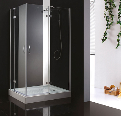 Душевой уголок Cezares Bergamo AH2 100/90 C Cr R