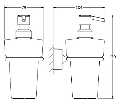 Дозатор FBS Esperado ESP 009