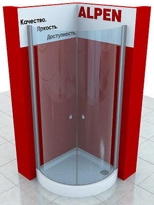 Душевая шторка ALPEN A160-80