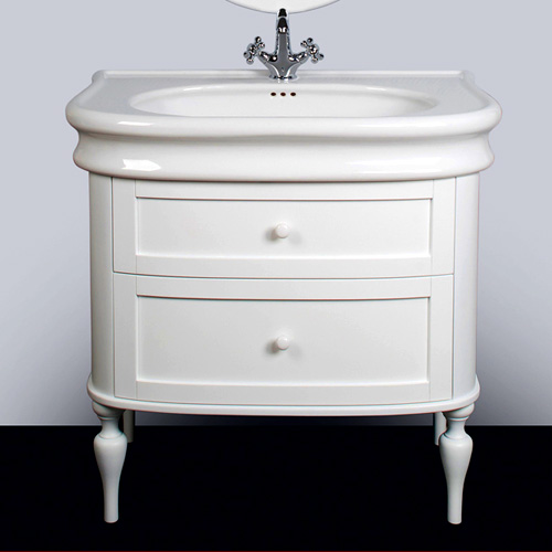 Тумба с раковиной Tiffany World Palermo 7702 bianco puro