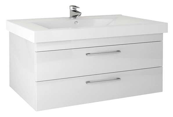 Тумба с раковиной Cezar Vita 100 белая