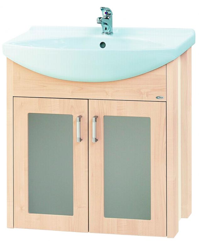 Тумба с раковиной Dreja La Futura 75 береза