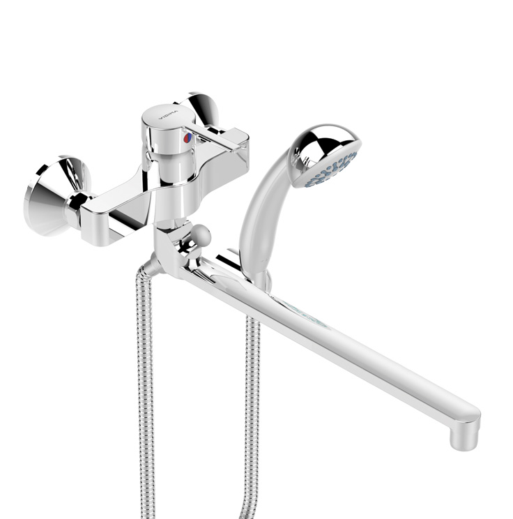 Смеситель Vidima Logik BA281AA для ванны с душем