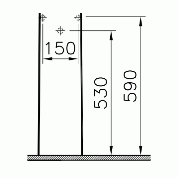 Пьедестал для раковины VitrA S50 6936B003-7035