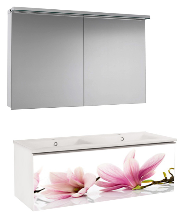 Мебель для ванной Dreja Image 120 orchidej