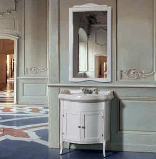 Тумба с раковиной Tiffany World Sofia 69 bianco puro