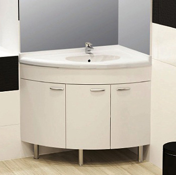 Тумба с раковиной Aquanet Корнер Close  R