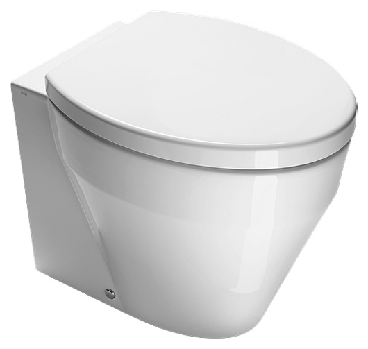 Унитаз приставной GSI Losanga 751411 белый