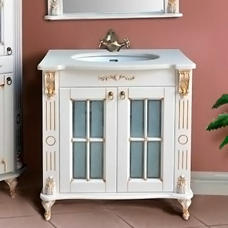 Тумба с раковиной Атолл Александрия 85 K дорато