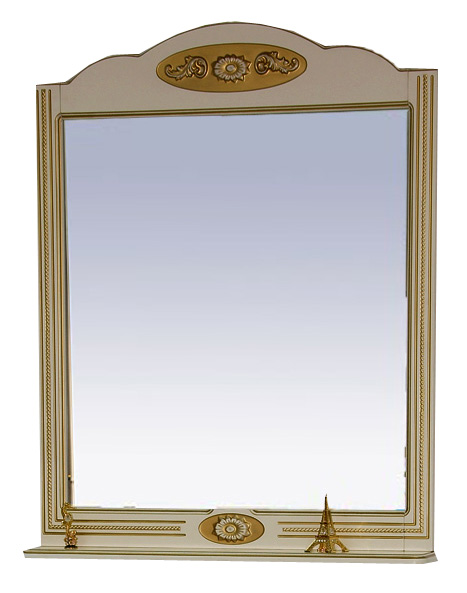 Зеркало Misty Roma 75 бежевая патина