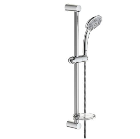 Гарнитур душевой FRESH M3 штанга 600мм+шланг+лейка 3 режима струи Vidima BA212AA