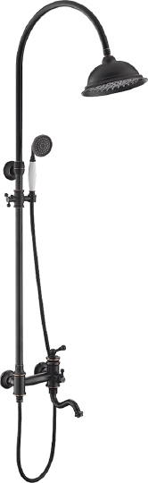 Душевая система Timo Adelia SX-6010/04 черный антик