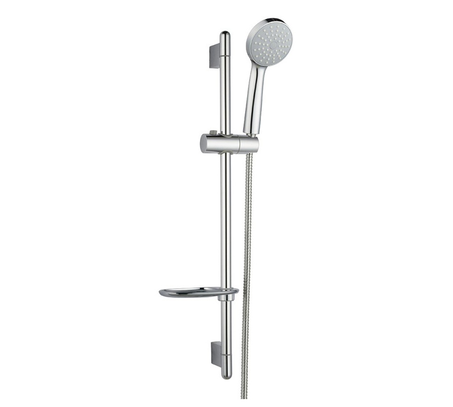 Штанга для душа с мыльницей