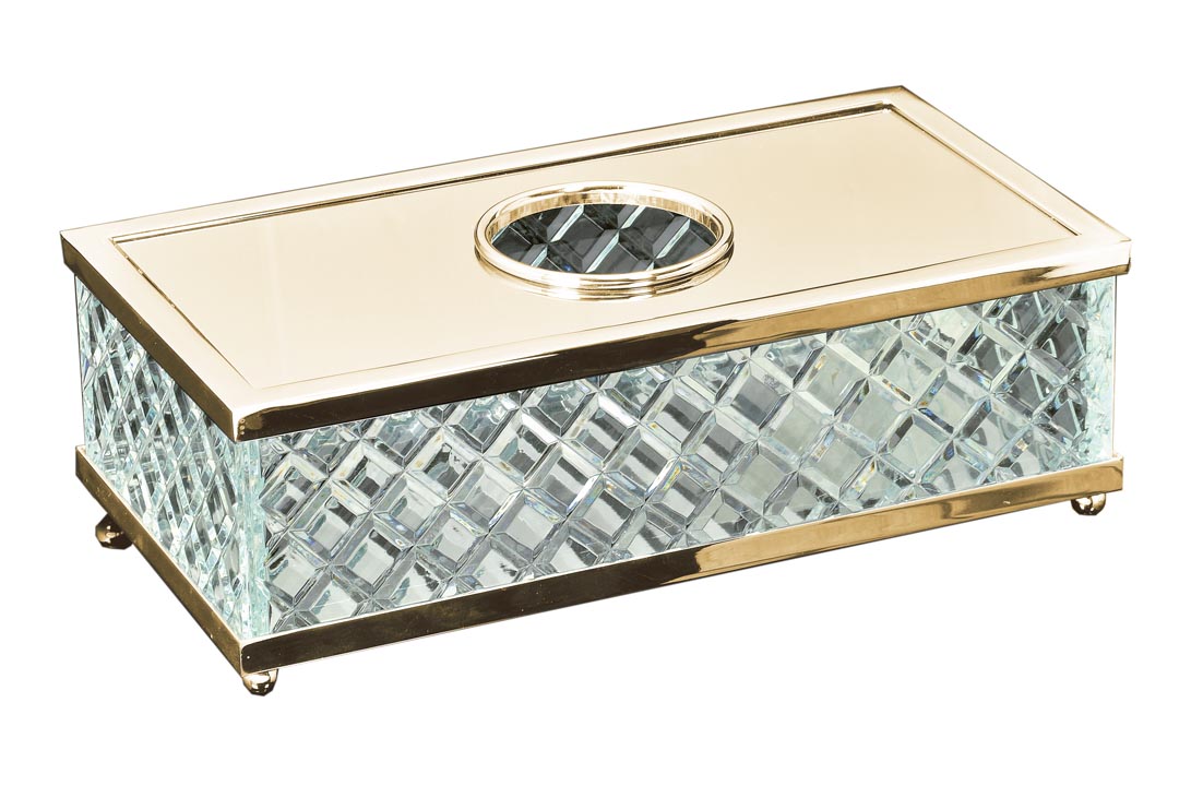 Салфетница ЗОЛОТО Boheme Crystal Luxury Options 10232