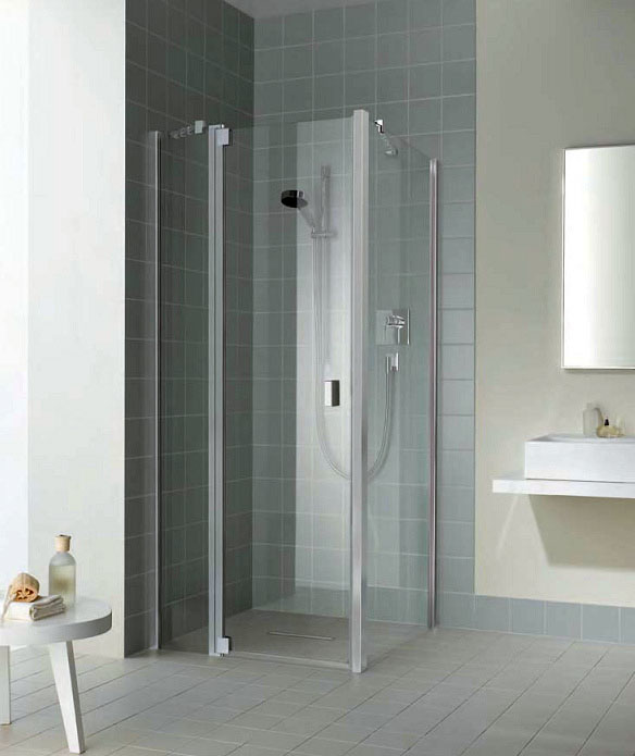 Душевая дверь в нишу Kermi Raya RA 1GL 10020VAK L 100 см