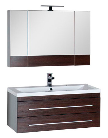 Мебель для ванной Aquanet Нота 100 венге