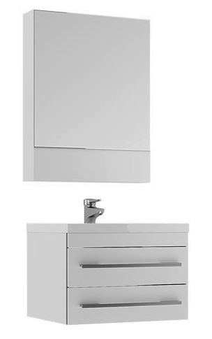 Мебель для ванной Aquanet Верона 58 подвесная белая